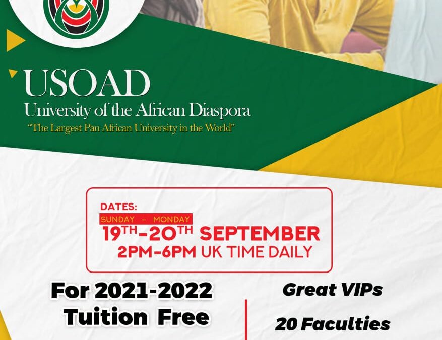 Coming Soon ! – Launch of the University of the State of the African Diaspora (USOAD)