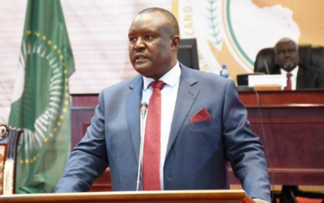 Chief Fortune Charumbira re-elected President of the AU Pan-African Parliament