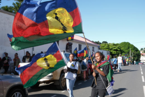 Colonial situation in New Caledonia