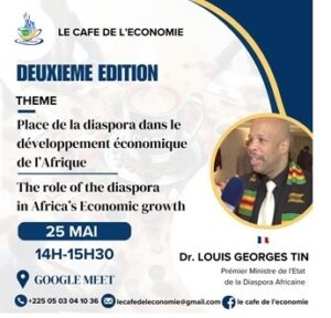 International Africa Day: Prime Minister invited to the Café de l'Economie