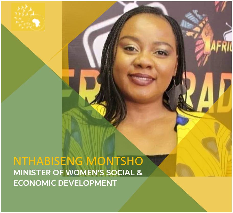 Ms Nthabi Montsho Minister of Women Social and Economic Development