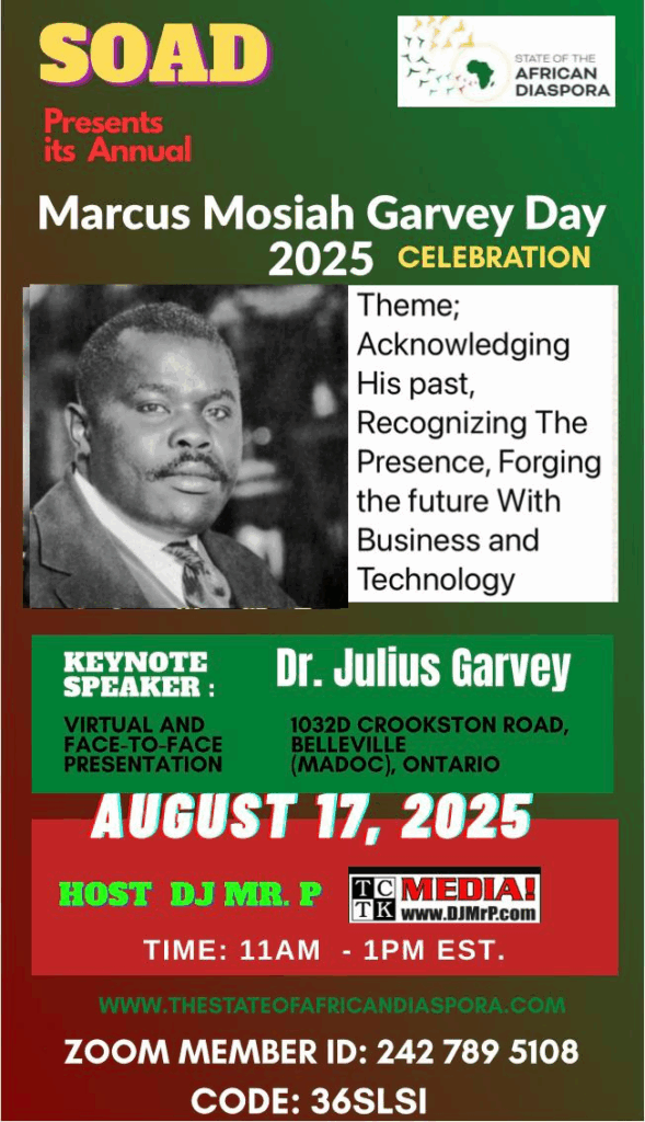 SOAD Celebrates Marcus Garvey Day with Julius Garvey as Guest of Honour