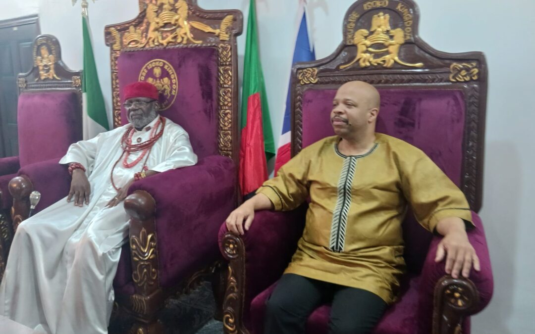 SOAD Prime Minister Meets His Majesty Frank N. Okurakpo