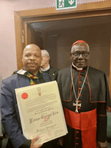 The Prime Minister of the State of the African Diaspora Receives an Honorary Doctorate at the Vatican