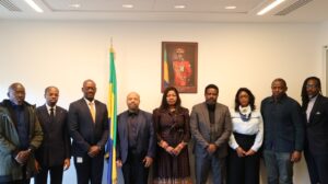 A Delegation of the Gabonese Government Meets the Diaspora in Paris