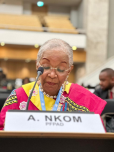 Ms. Alice Nkom, Minister of Home Affairs