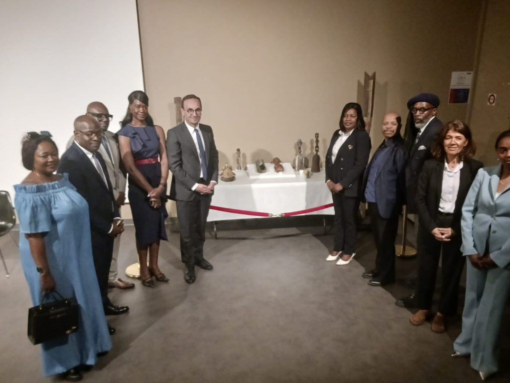 SOAD Assists Gabon in Recovering 33 Cultural Objects